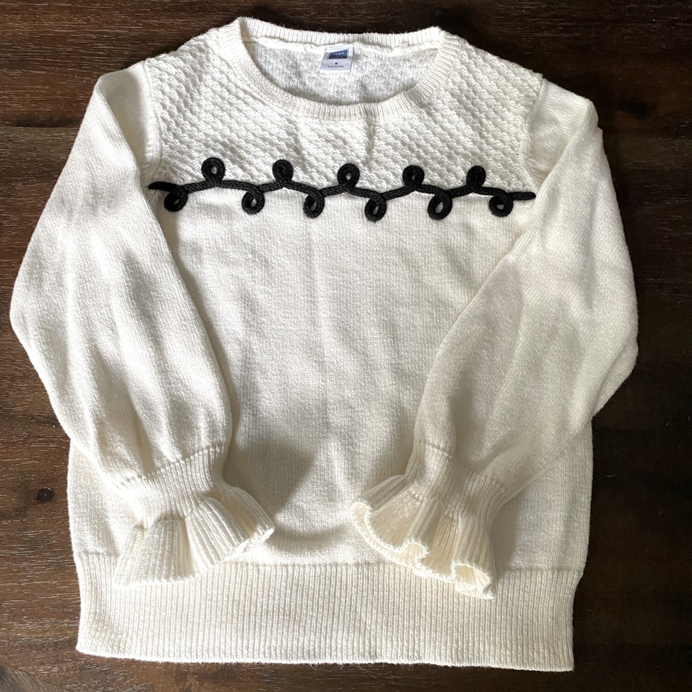 Janie and Jack Girls Size 5 sweater - Excellent condition